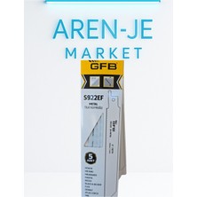 Aren-Je Gfb S922EF Metal Tilki Kuyruğu Testere Ucu – 150 mm / 18 Tpı (5’li Paket)