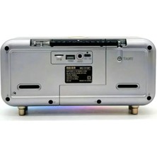 Powerdex MD-1313BT LED Işıklı Bluetooth Hoparlör - Fm Am Sw Radyo, USB Tf Mp3 Oynatıcı, 1200MAH 18650 Batarya
