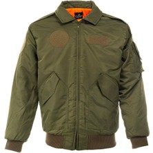 Bdtekstil Kışlık Pilot Montu M Beden Haki