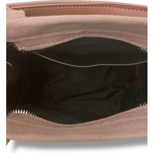 El ve Omuz Çantası Kanvas Tote Bag Açık Kahve