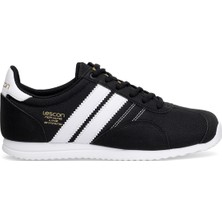 Lescon 25YBAU00CMPSU Kadın Nova Klasik Sneaker Siyah - Beyaz