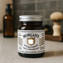 Morgan's Pomade Styling Extra Hold Vanilla & Honey - Extra Sert Tutucu Parlaklık Veren Pomad 100 gr