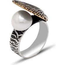 Inci Taşlı El Işi Otantik Gümüş Kadın Yüzük 201024142