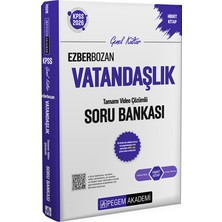 Pegem 2026 Kpss Ezberbozan Vatandaşlık Tamamı Video Çözümlü Soru Bankası Pegem Akademi