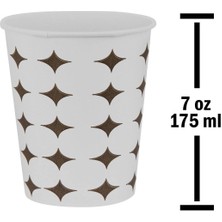 Karton Bardak 7 Oz 50 Adet