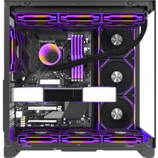 Revenge Kumandalı Supernova 7 Rgb Fanlı Atx Temperli Cam Panel Akvaryum Gaming Bilgisayar Kasası