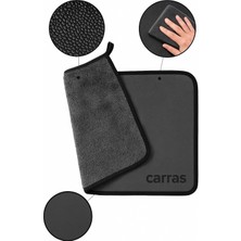 Carras Auto Premium Kurulama Bezi + Kurulama Eldiveni Seti
