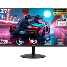 Acer SA272 27" 100 Hz 1 Ms (HDMI + VGA ) 1920×1080 Freesync FHD IPS Flat Monitör UM.HS2EE.E09