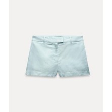Allbucks Zara, Keten Blazer Ceket Şort Takım ABZRA7759