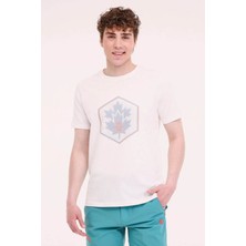 Lumberjack  ml Wood 11URB43-067 5fx Ekru Erkek T-Shirt A102006168