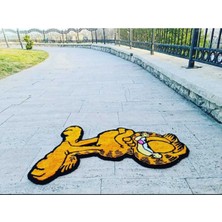 Garfield El Yapımı Tufting Halı