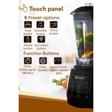 Vosco Home Pro Blender 1600W 2l Siyah