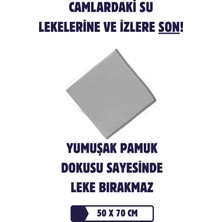 Carras Auto Lüks Kurulama Seti ( Premium Kurulama Bezi 50X70 CM-750GSM + Cam Bezi 50X70 cm + Sünger)