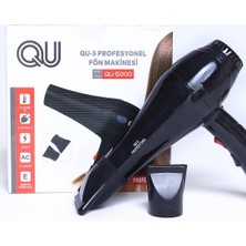 QU 5 Profesyonel Fön Makinesi - Siyah