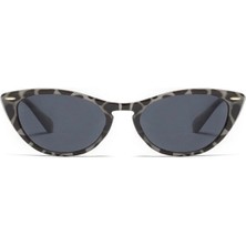 Toz Vintage Stain Açık Leopar Kedi Güneş Gözlüğü