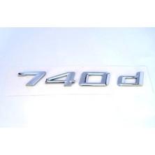 Bmw 740D Bagaj Yazısı F01 51147263598