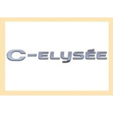 Bagaj Kapak Yazısı ( C-Elysee ) Cıtroen C Elysee 12-