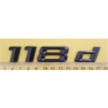 118 D Siyah Bagaj Yazısı 3A 3D 3ABS