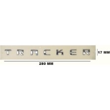 Tracker Krom Uzun Bagaj Yazısı 3A 3D 3ABS