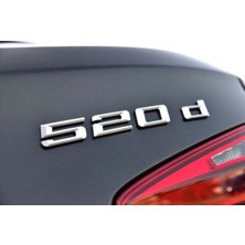 Bmw 5 Serisi 520D Bagaj Yazısı F10 E60 E39 G30 (16CM) 51147219542