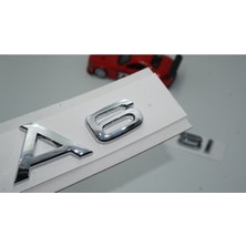 Audi A6 45 Tfsi Krom Abs 3m 3D Bagaj Yazı Logo