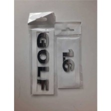 Golf 1.6 Yazı-Bagaj Yazısı Takım- Yüksek KALITE-1998-2004 Modele Kadar Uyumlu
