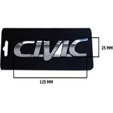 Japon Honda Cıvıc Nikelaj Yazı 1996 - 2000 PRCHRKTAJ2335