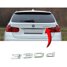 Bmw E46 E90 F30 330D Tip Bagaj Yazısı |