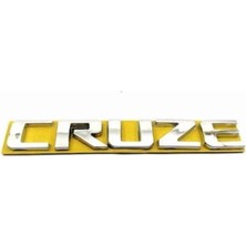 Chevrolet Cruze Bagaj Yazısı (115MM-17MM)