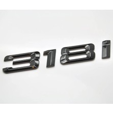 Bmw 318I Piano Black Bagaj Yazısı Ithal Ürün A++ Kalite