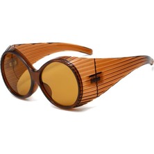 Toz Vintage Kahverengi Zariel Kar - Kayak  Vintage & Retro Güneş Gözlüğü