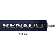 Renault Megane Clio Monogram Uyumlu Ayrık Yazı (5255)