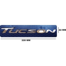 Hyundai Tucson Yazı 2016-2020 Siyah (7174D)