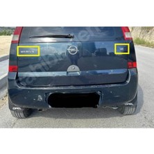 Opel Meriva & 1.6 Bagaj Yazısı Seti 2'li Paket