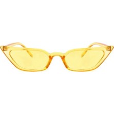 Toz Vintage Sarı 4 Taraflı Geniş Vintage&retro Gözlük