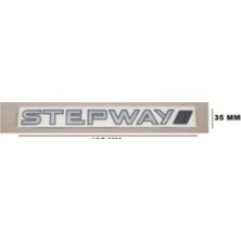 Stepway Şablonsuz R L Bagaj Yazısı 3A 3D 3ABS