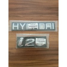 Hyundai I20 Bagaj Yazısı 2li Takım Hyundai ve I20