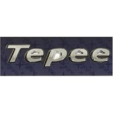 Peugeot Partner Tepee Arka Bagaj Yazısı Kromaj