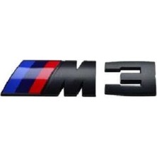 Bmw M3 Yazi Siyah Küçük