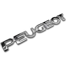 Peugeot 206 Bagaj Kaputu Üzeri Peugeot Yazisi 8663.XT 387289146
