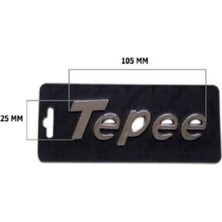 Peugeot Tepee Nikel Arka Bagaj Yazısı