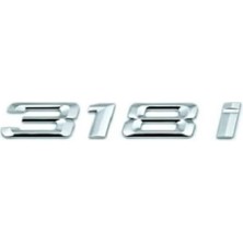 Bmw E90 318I Arka Bagaj Yazısı Krom