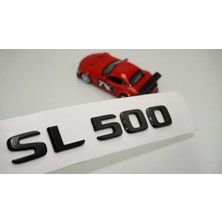 Sl 500 Bagaj Parlak Siyah Abs 3m 3D Yazı Logo
