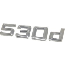 Bmw E60 Lcı 530D Arka Bagaj Yazısı Krom