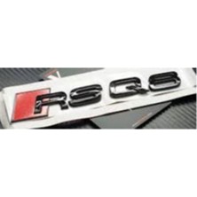 Rs Q8 Siyah Bagaj Yazısı 3A 3D 3ABS