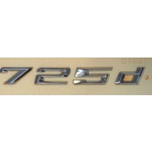 725 D Krom Bagaj Yazısı 3A 3D 3ABS