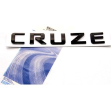 Chevrolet Uyumlu Cruze Piano Black Bagaj Yazısı
