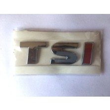 Volkswagen Tsi Bagaj Yazısı Tek Kırmızı 5K0853675M