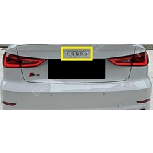 Audi Uyumlu Audi Bagaj Arması 3m 3D Abs
