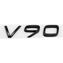 Volvo Uyumlu V90 Siyah Yazı